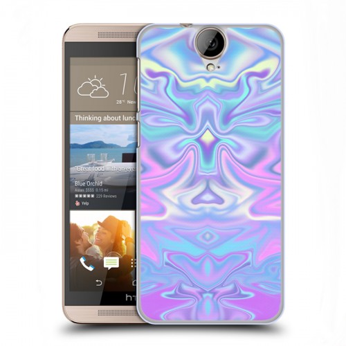 Дизайнерский силиконовый чехол для HTC One E9+ Цветные агаты