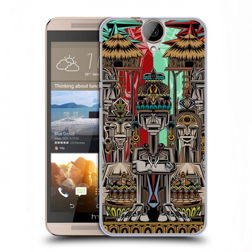 Дизайнерский пластиковый чехол для HTC One E9+ Мистические божества