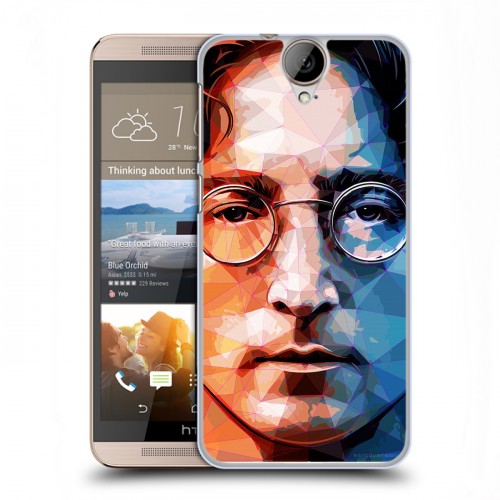 Дизайнерский пластиковый чехол для HTC One E9+ Джон Леннон