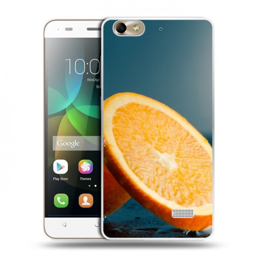 Дизайнерский пластиковый чехол для Huawei Honor 4C Апельсины