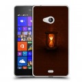 Дизайнерский пластиковый чехол для Microsoft Lumia 540 Абстрактный минимализм