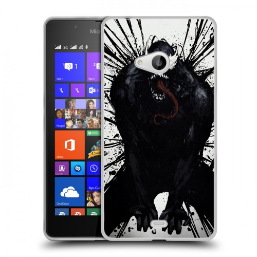 Дизайнерский пластиковый чехол для Microsoft Lumia 540 Веном