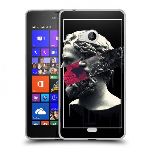 Дизайнерский пластиковый чехол для Microsoft Lumia 540 Современная античность