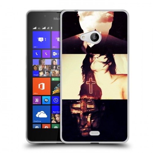Дизайнерский пластиковый чехол для Microsoft Lumia 540 Настоящий детектив