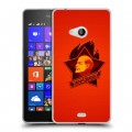 Дизайнерский пластиковый чехол для Microsoft Lumia 540 Владимир Ленин