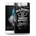 Дизайнерский пластиковый чехол для Huawei P8 Lite Jack Daniels