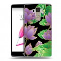 Дизайнерский силиконовый чехол для LG G4 Stylus Люксовые цветы