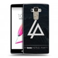 Дизайнерский пластиковый чехол для LG G4 Stylus Linkin Park