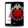 Дизайнерский пластиковый чехол для LG G4 Stylus Red Hot Chili Peppers