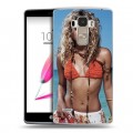 Дизайнерский пластиковый чехол для LG G4 Stylus Shakira