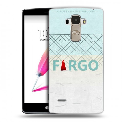 Дизайнерский пластиковый чехол для LG G4 Stylus Фарго