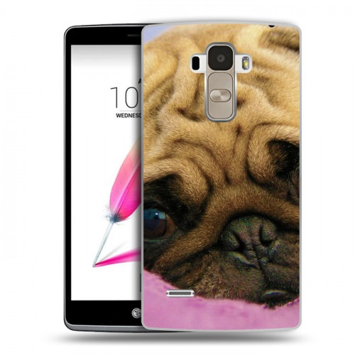 Дизайнерский пластиковый чехол для LG G4 Stylus Собаки