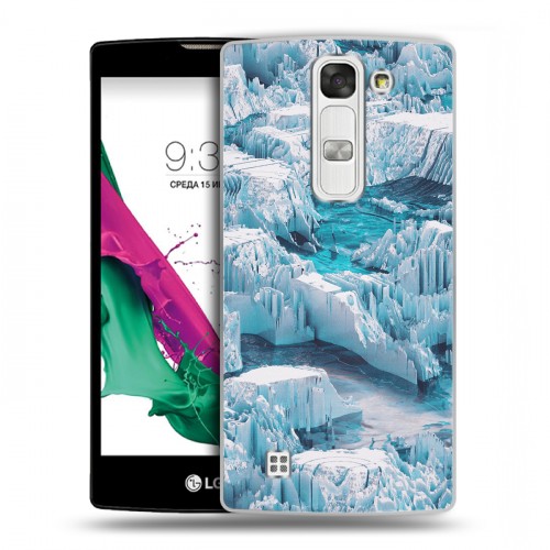 Дизайнерский пластиковый чехол для LG G4c айсберг
