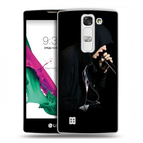 Дизайнерский пластиковый чехол для LG G4c Eminem