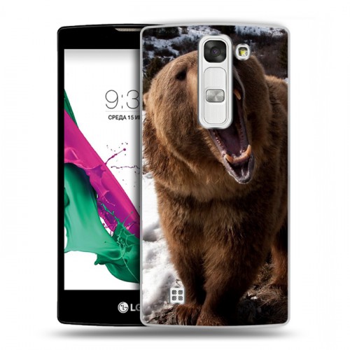 Дизайнерский пластиковый чехол для LG G4c Медведи