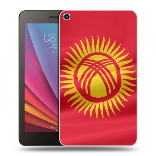 Дизайнерский силиконовый чехол для Huawei MediaPad T1 7.0 флаг Киргизии