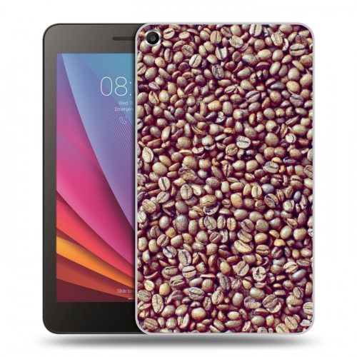 Дизайнерский силиконовый чехол для Huawei MediaPad T1 7.0 кофе