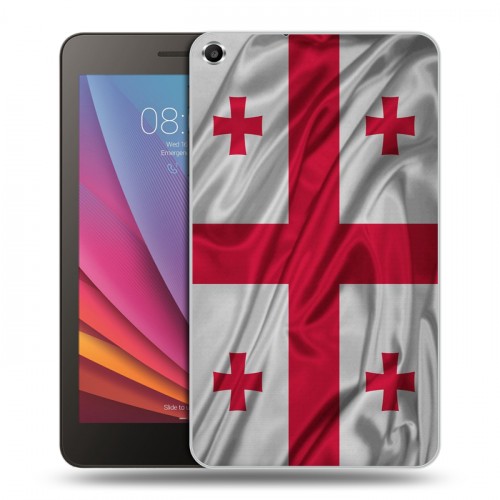 Дизайнерский силиконовый чехол для Huawei MediaPad T1 7.0 Флаг Грузии