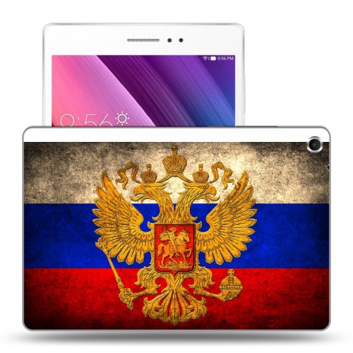 Дизайнерский силиконовый чехол для ASUS ZenPad S 8 Российский флаг