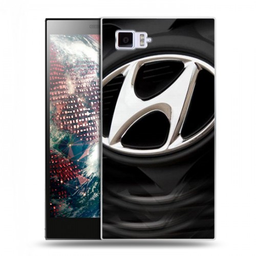 Дизайнерский силиконовый чехол для Lenovo Vibe Z2 Hyundai