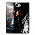 Дизайнерский силиконовый чехол для Lenovo Vibe Z2 Lil Wayne