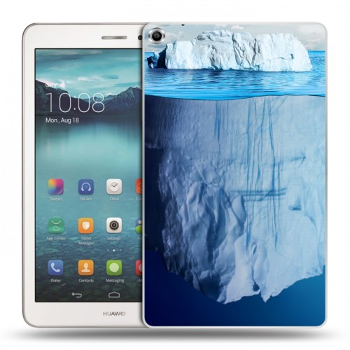 Дизайнерский силиконовый чехол для Huawei MediaPad T1 8.0 Льды