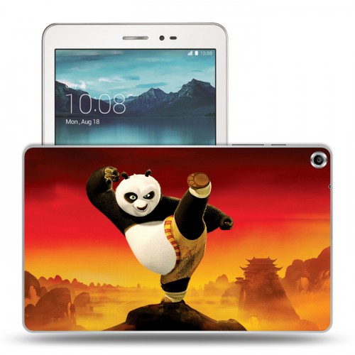 Дизайнерский силиконовый чехол для Huawei MediaPad T1 8.0 Кунг-фу панда
