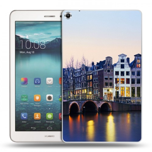 Дизайнерский силиконовый чехол для Huawei MediaPad T1 8.0 амстердам