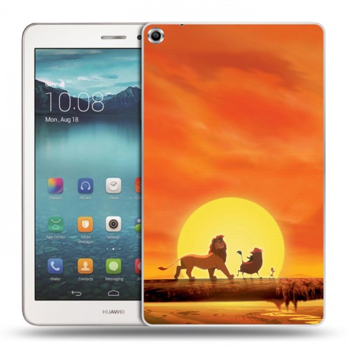 Дизайнерский силиконовый чехол для Huawei MediaPad T1 8.0 Король лев