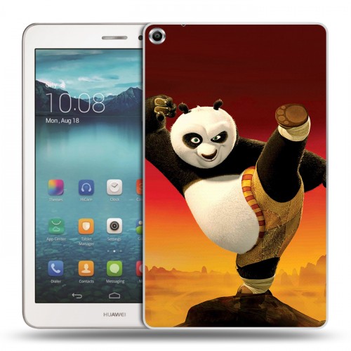 Дизайнерский силиконовый чехол для Huawei MediaPad T1 8.0 Кунг-Фу Панда