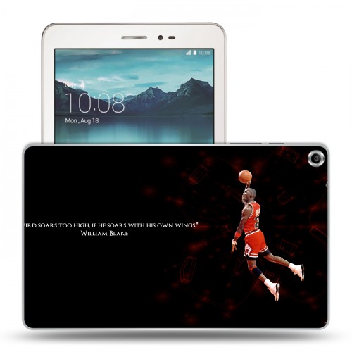 Дизайнерский силиконовый чехол для Huawei MediaPad T1 8.0 Майкл Джордан