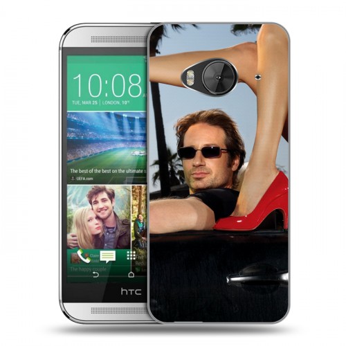 Дизайнерский силиконовый чехол для HTC One ME Блудливая калифорния