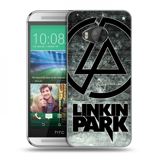 Дизайнерский силиконовый чехол для HTC One ME Linkin Park