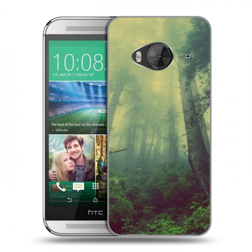Дизайнерский силиконовый чехол для HTC One ME лес