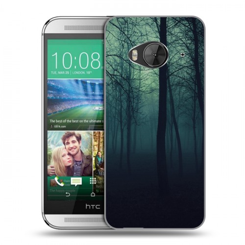 Дизайнерский силиконовый чехол для HTC One ME лес