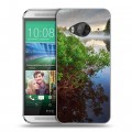 Дизайнерский силиконовый чехол для HTC One ME озеро