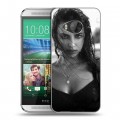 Дизайнерский силиконовый чехол для HTC One ME Ирина Шейк