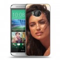 Дизайнерский силиконовый чехол для HTC One ME Ирина Шейк