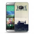 Дизайнерский силиконовый чехол для HTC One ME Настоящий детектив