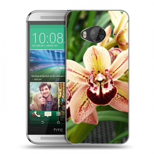 Дизайнерский силиконовый чехол для HTC One ME Орхидеи