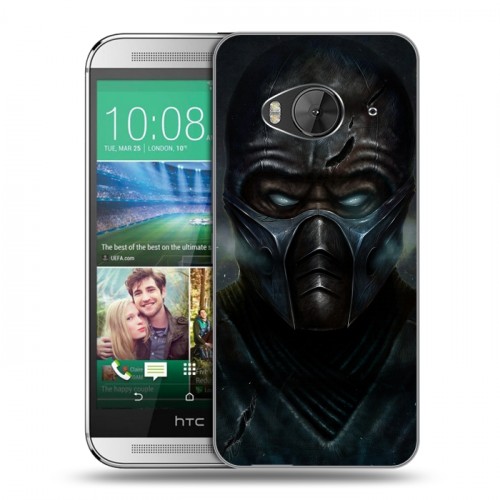 Дизайнерский силиконовый чехол для HTC One ME Mortal Combat