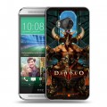 Дизайнерский силиконовый чехол для HTC One ME Diablo
