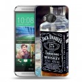 Дизайнерский силиконовый чехол для HTC One ME Jack Daniels