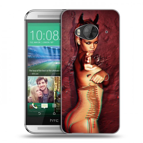 Дизайнерский силиконовый чехол для HTC One ME Риана