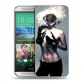 Дизайнерский силиконовый чехол для HTC One ME Леди Гага