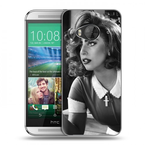 Дизайнерский силиконовый чехол для HTC One ME Леди Гага