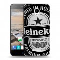 Дизайнерский силиконовый чехол для Micromax Canvas Spark Heineken