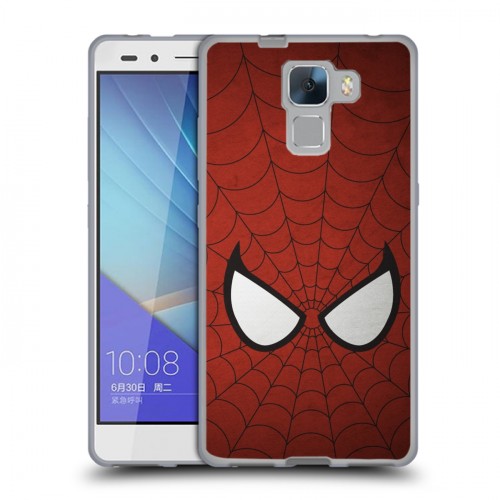 Дизайнерский пластиковый чехол для Huawei Honor 7 Человек-паук