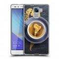 Дизайнерский пластиковый чехол для Huawei Honor 7 Кофе напиток