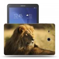 Дизайнерский силиконовый чехол для Samsung Galaxy Tab E 9.6 Львы